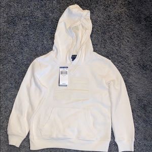 Chic Cream Pull over hoodie
